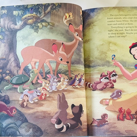 Disney Princess Snow White & the Seven Dwarfs Paperback Storybook Picture Book - Picture 5 of 16